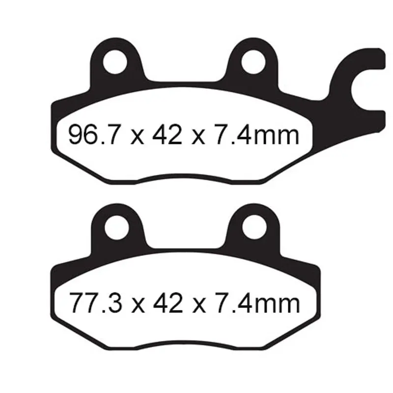 Demon Brake Pads Sintered (Fa165r) 1