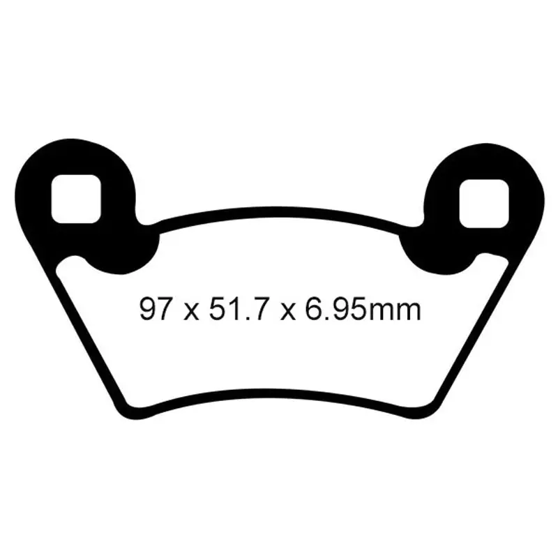 Demon Brake Pads Sintered (Fa354r) 1