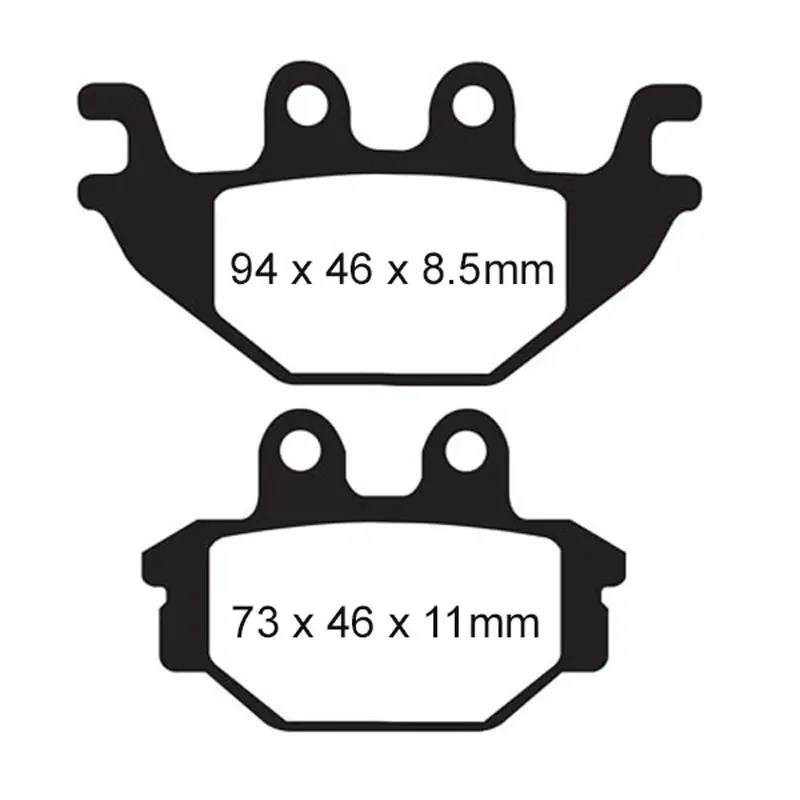 Demon Brake Pads Sintered (Fa377r) 1