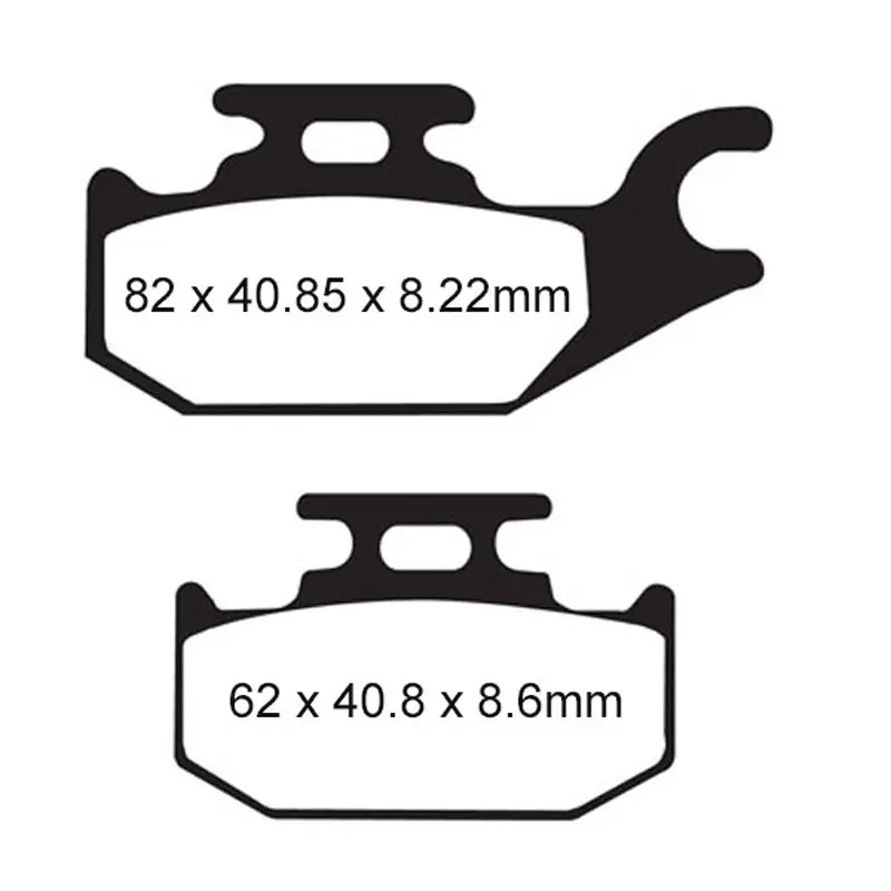Demon Brake Pads Sintered (Fa413r) 1
