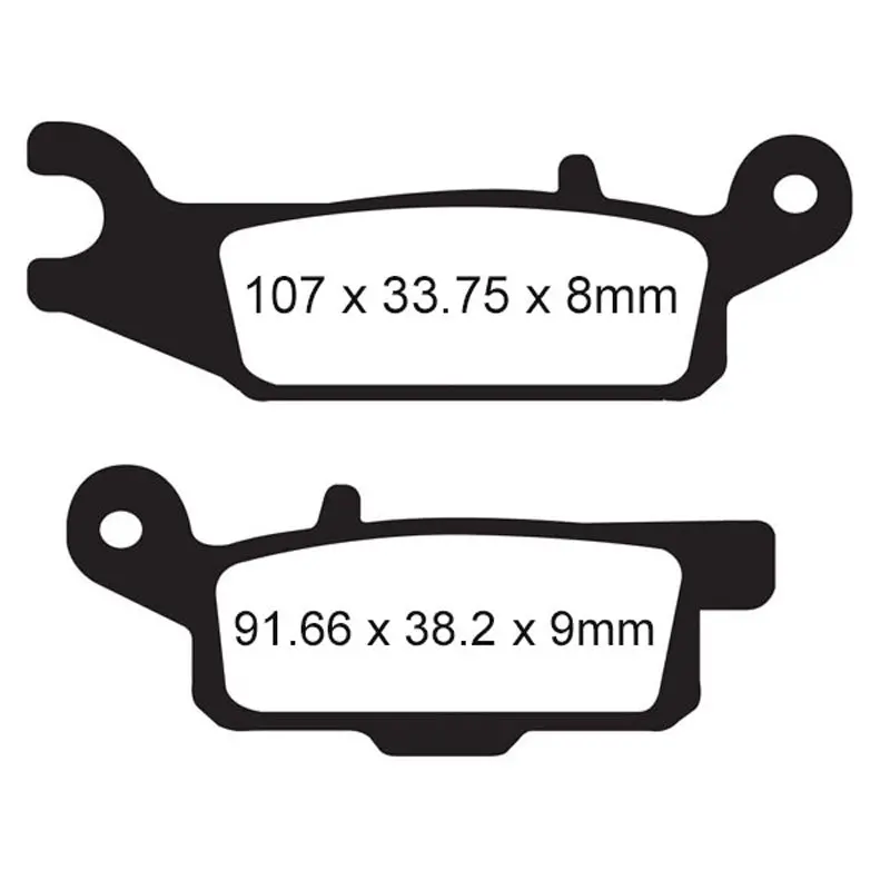 Demon Brake Pads Sintered (Fa446r) 1