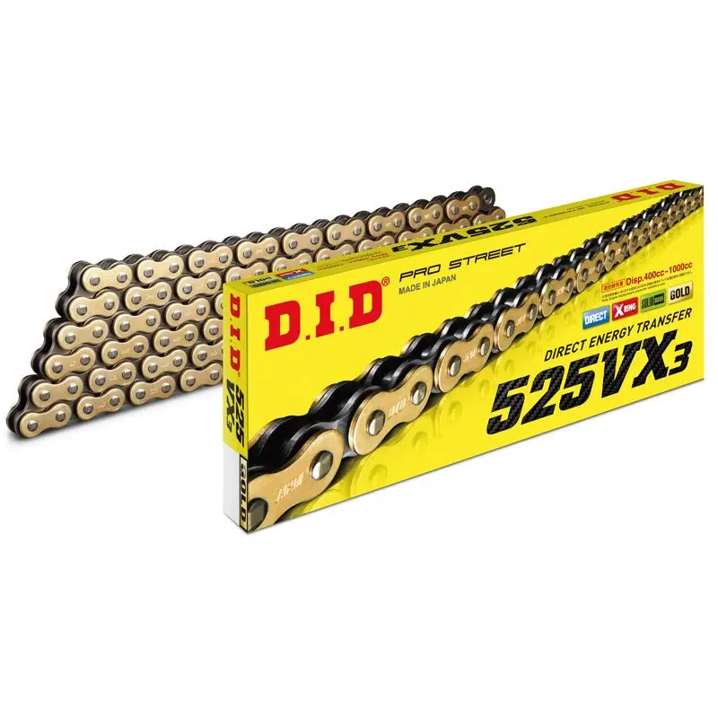 Did 525Vx3 Chain 126L (Gold) 1
