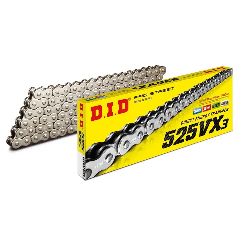Did 525Vx3 Chain 126L (Silver) 1