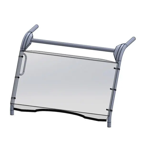 Direction2 Windshield Full Gp Kawa (Mulemxws1104gp) 1