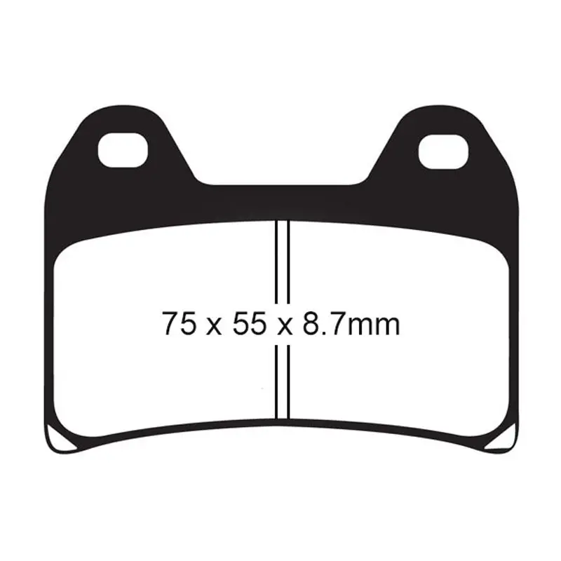 Ebc Brake Pads Epfa Series Epfa244hh 1