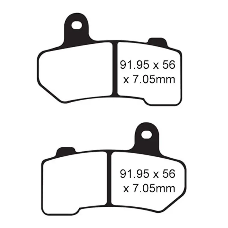 Ebc Brake Pads Epfa Series Epfa409hh 1