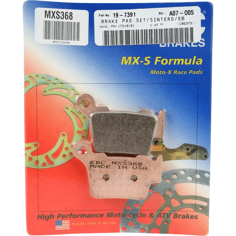 Ebc Brake Pads Mxs Series Mxs368 2