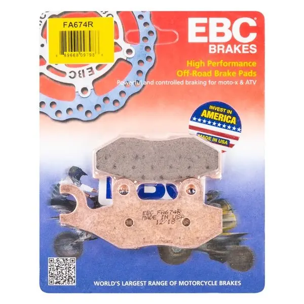 Ebc “R“ Long Life Sintered Brake Pad 1