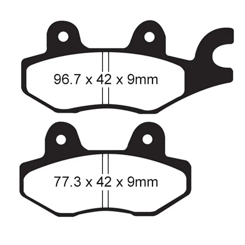 Ebc Brake Pads Sfahh Series Sfa197hh 1