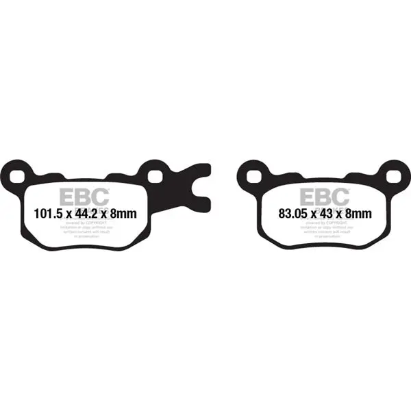 Ebc Brake Pads Sxr Series Sxr684hh 1