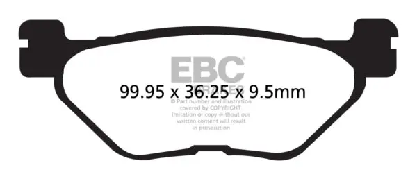 Ebc Brake Pads V Series Fa319/2V 1