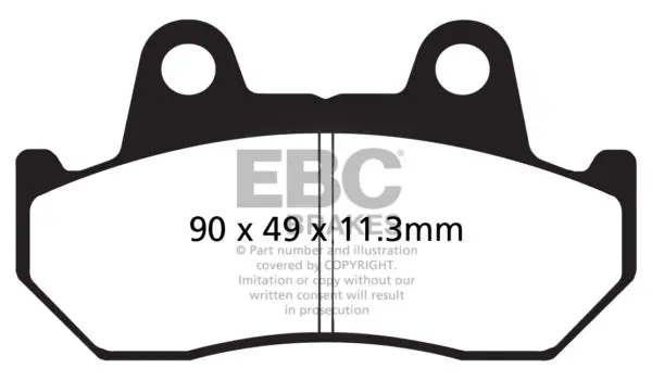 Ebc Brake Pads V Series Fa69/3V 1