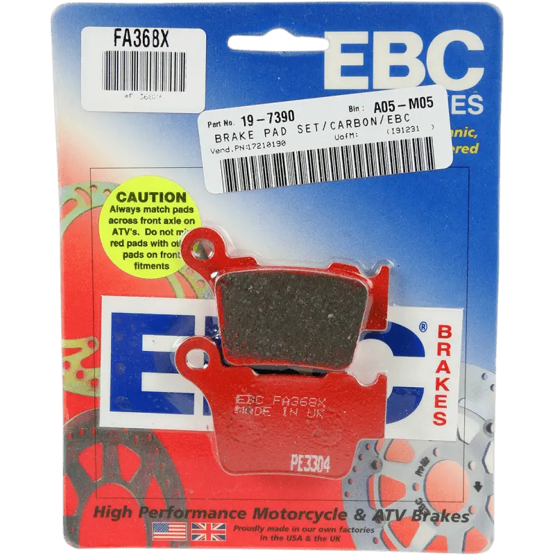 Ebc “X” Series Moto-X Sport & Enduro Brake Pad 1