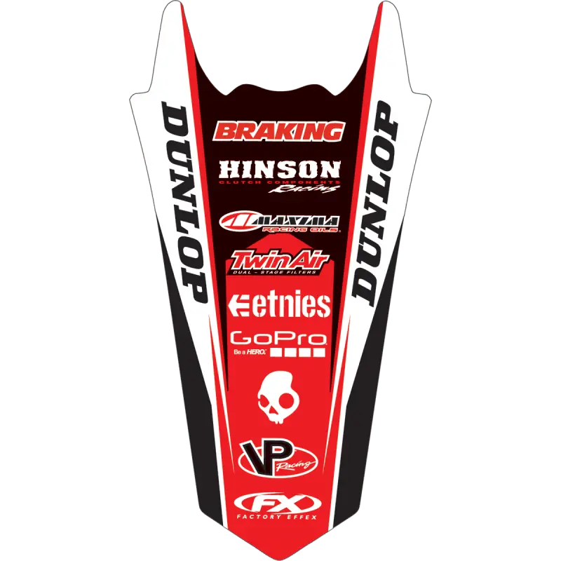Factory Effex 14-17 Crf250/13-16 Crf450 Rear Fender Kt 1