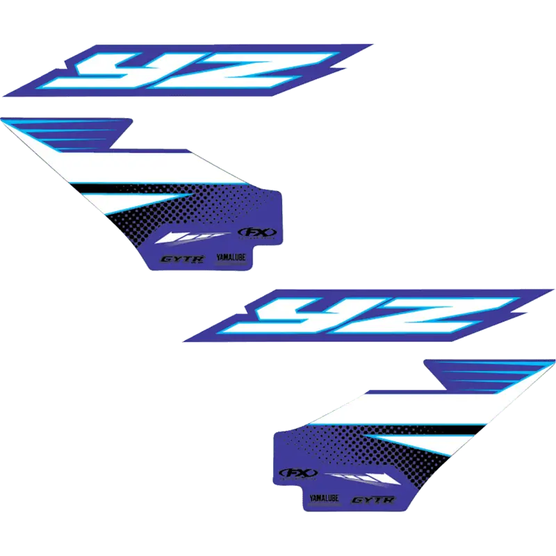 Factory Effex Graphic Kit Tank/Shroud Yam 25 Yz125/250 22-25 1