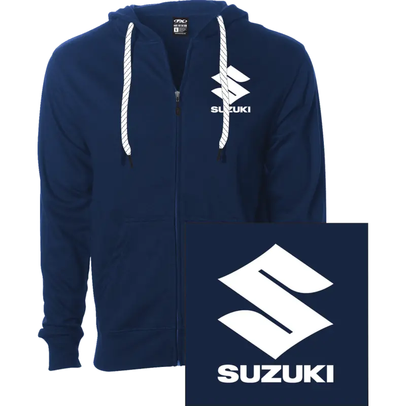 Factory Effex Hoodie Zip Suzuki Icon 1