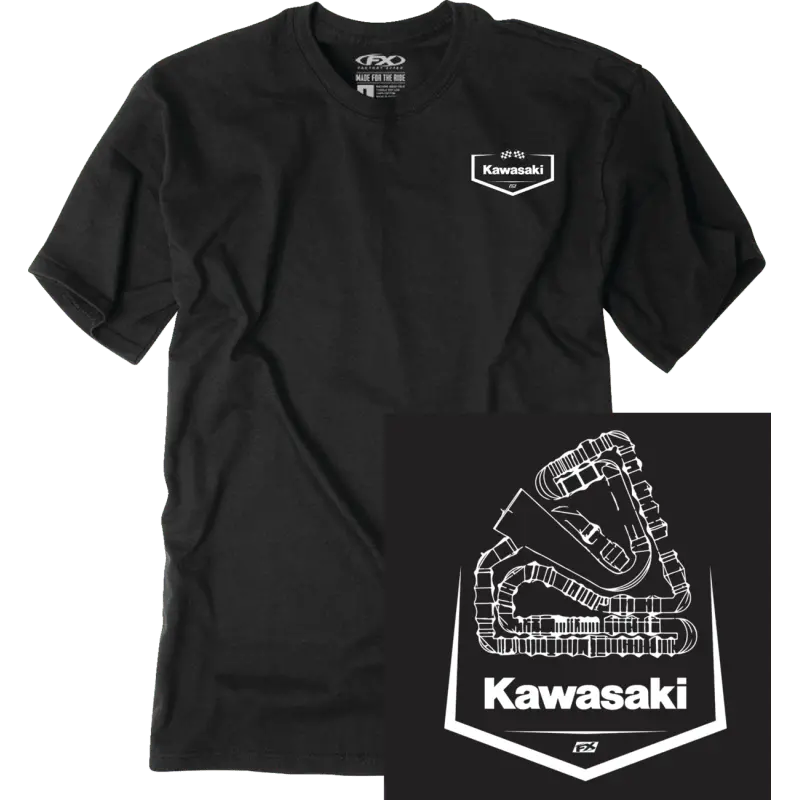 Factory Effex Tee Kawasaki Track 1