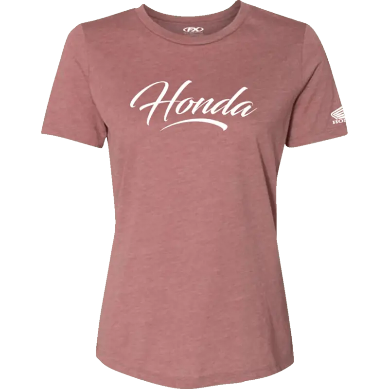 Factory Effex Tee Wm Hon Script Muave 1