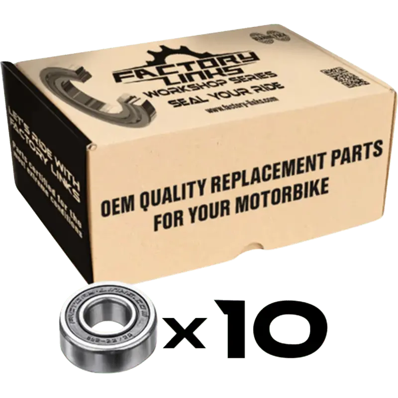 Factory Links Bearing Pack Of 10 6200 2Rs 1