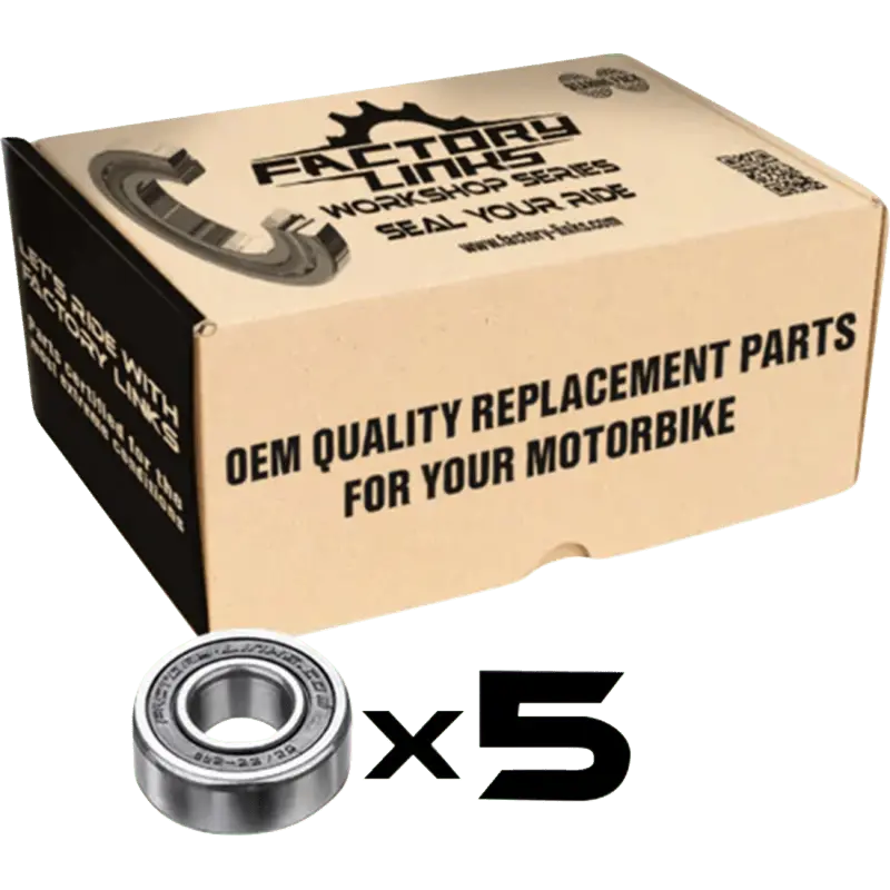 Factory Links Bearing Pack Of 5 6200 2Rs 1