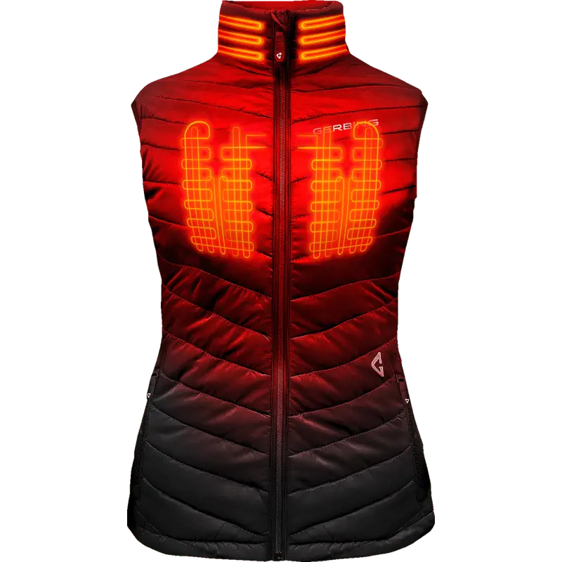 Gerbing Vest Wmn Heat 7V Khione 2 Puffer 1