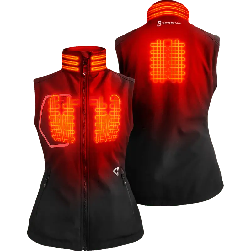 Gerbing Vest Wmn Heat 7V Torrid 2 Softshell 3