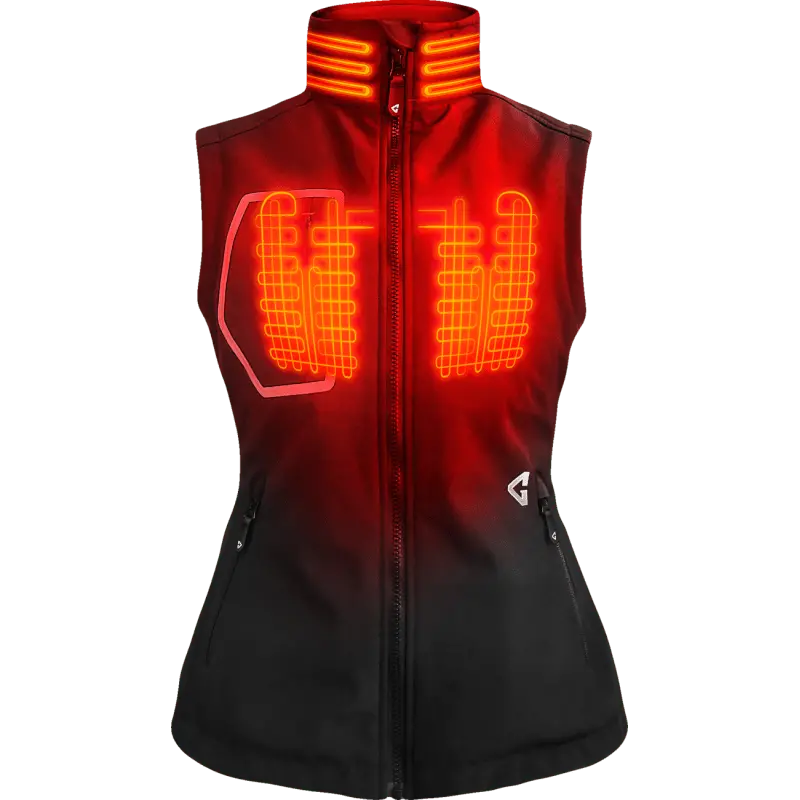 Gerbing Vest Wmn Heat 7V Torrid 2 Softshell 5