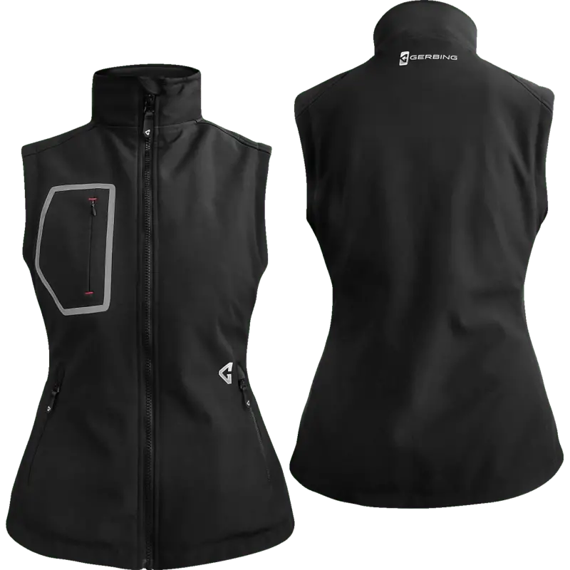 Gerbing Vest Wmn Heat 7V Torrid 2 Softshell 4