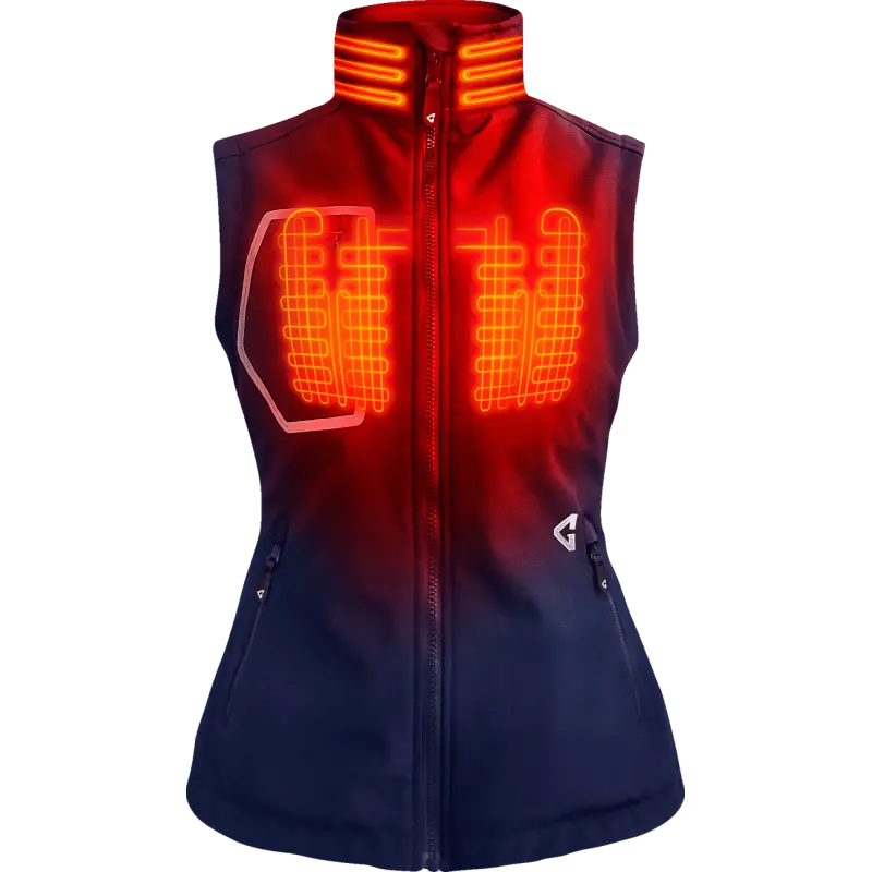 Gerbing Vest Wmn Heat 7V Torrid 2 Softshell 7