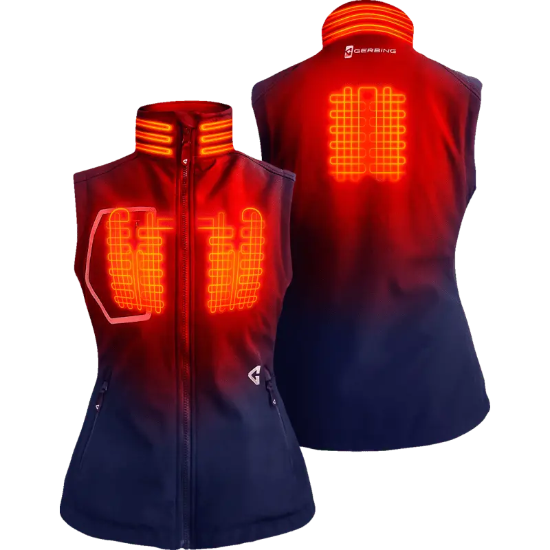 Gerbing Vest Wmn Heat 7V Torrid 2 Softshell 6