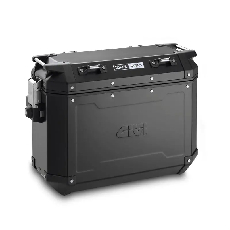 Givi 37L Trekker Outback Black Left Side 1
