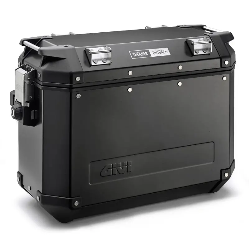 Givi 48L Trekker Outback Black Left/Right Side Kit 1