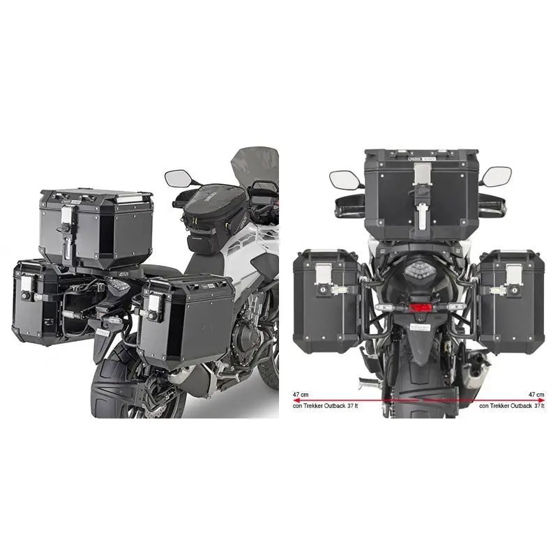 Givi Pl One-Fit Cam-Side Bracket Honda Cb500x 1