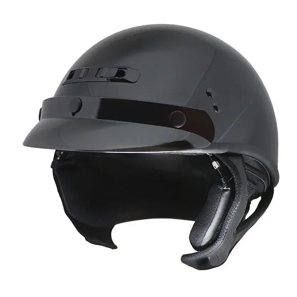 Gmax Hh35 Full Dressed Half Helmet 1