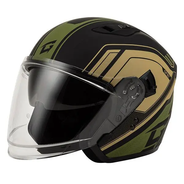GMAX OF-87 Open-Face Motorcycle Helmet – Solid Design & DOT Certified - Image 3