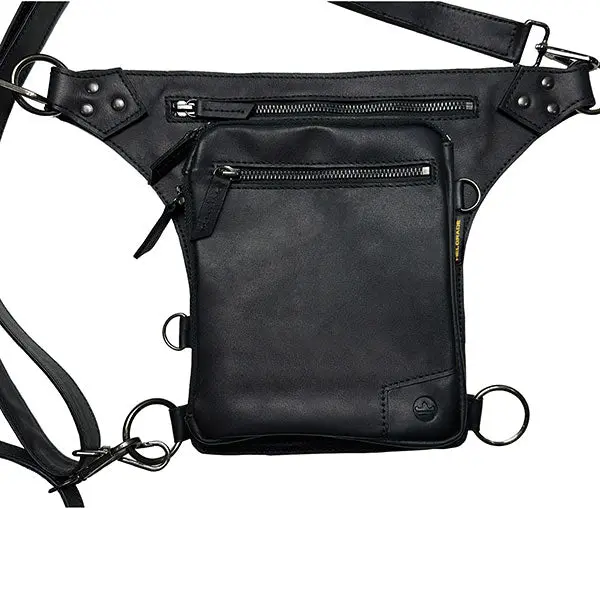 Helgrade Leather Hip Bag (8-802079) 1