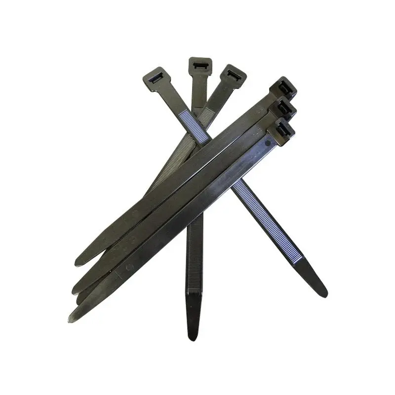 Helix Black Super Duty Ties 9" 6 Pieces 250Lb 1