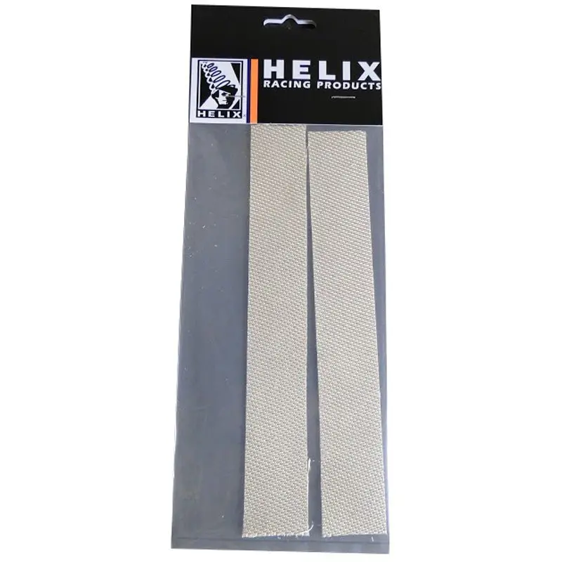 Helix High Temp Silica Tape With Adhesive 1" X 8" 2 Pieces 1