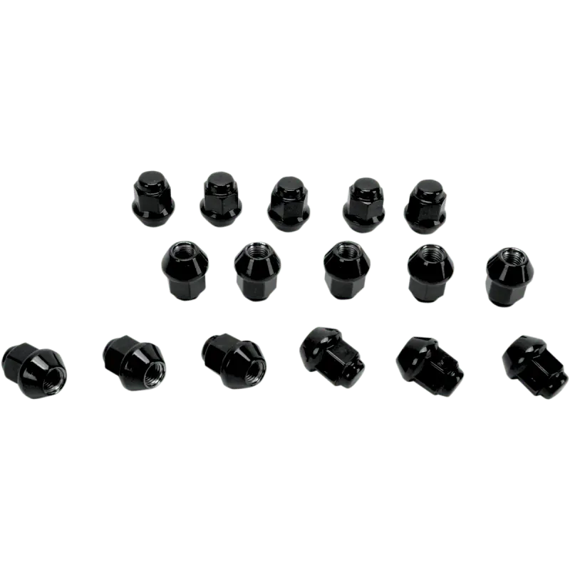 Itp 10Mm Taper Black Lug Nut 16/Box 1