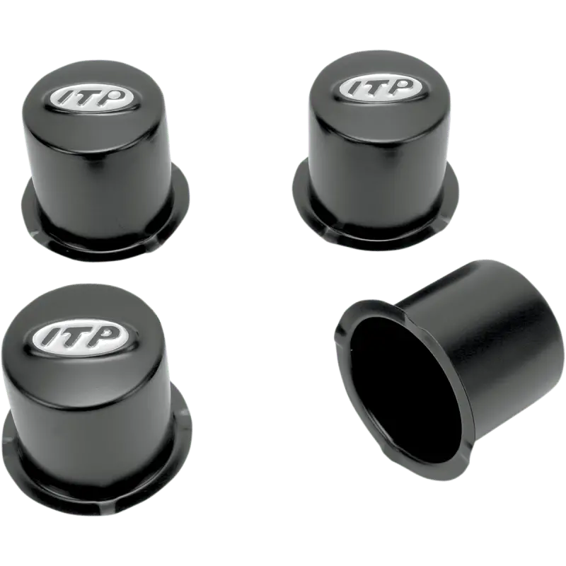Itp Cap Black 10 4/4-12"" 4/110 4/Box 1