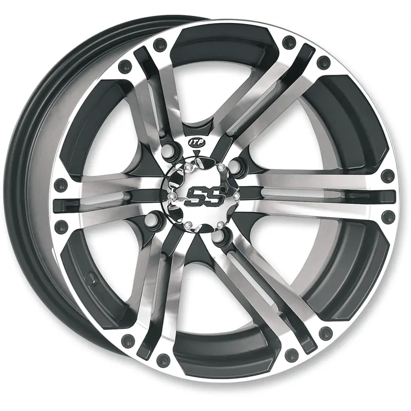 Itp 14X8 4/110 5+3 Ss212 Mach Bk Wheel 1