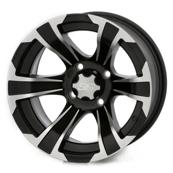 Itp 14X8 4/110 3+5 Ss312 Mach Mt/Bk-Wheel (1428446536B) 1