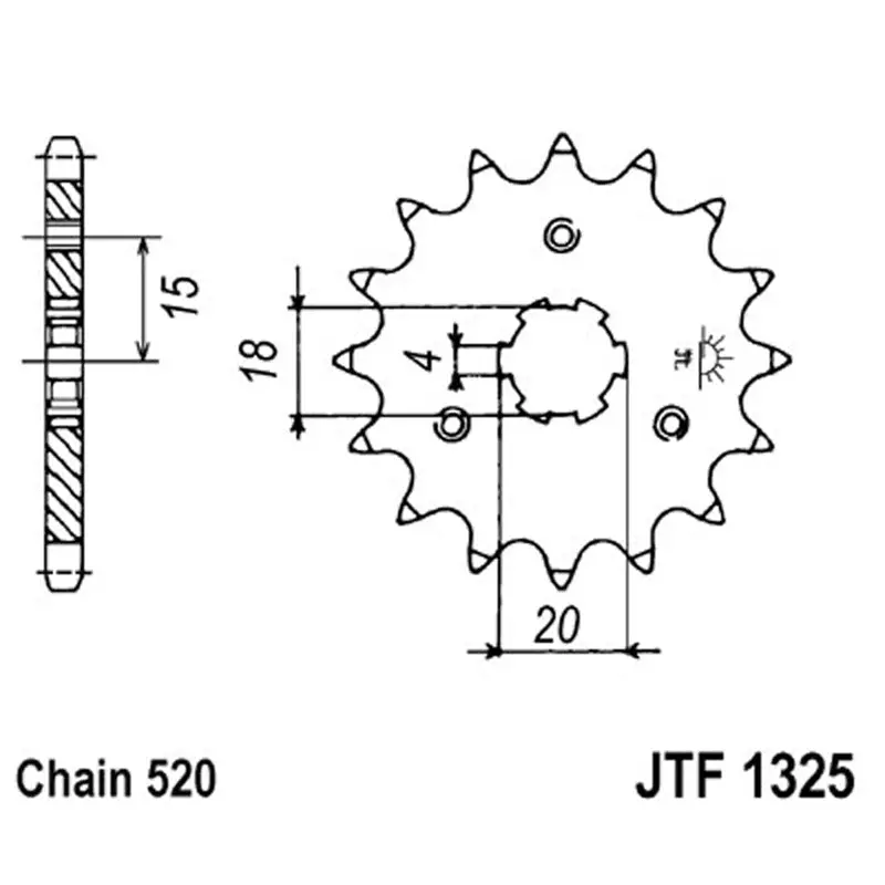 Jt Sprocket Front 520 11T 1
