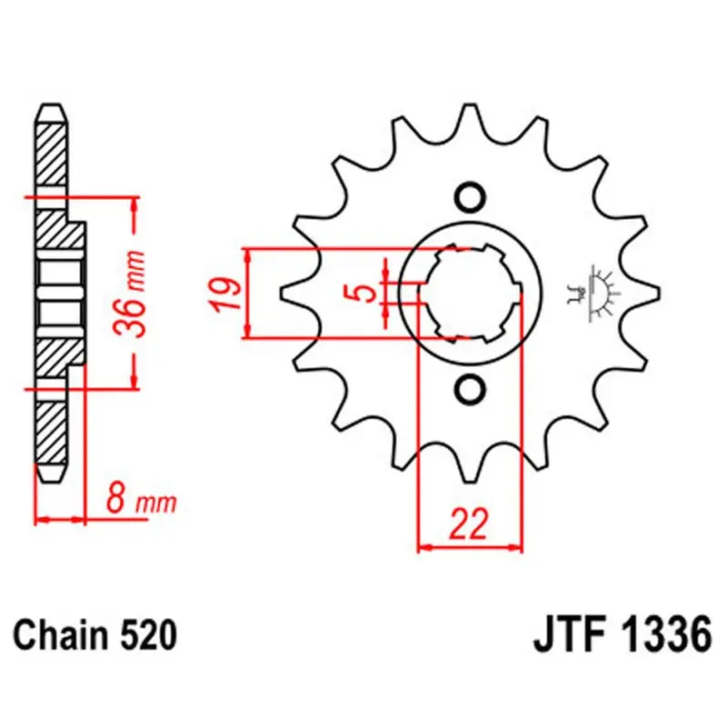 Jt Sprocket Front 520 13T 1