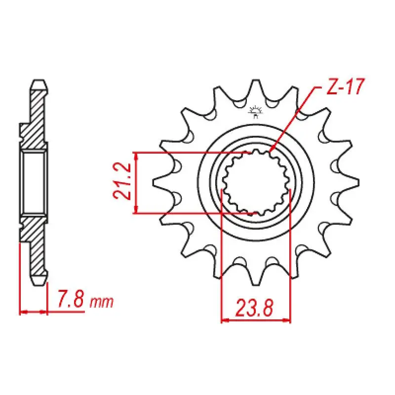 Jt Sprocket Front 520 13T 1