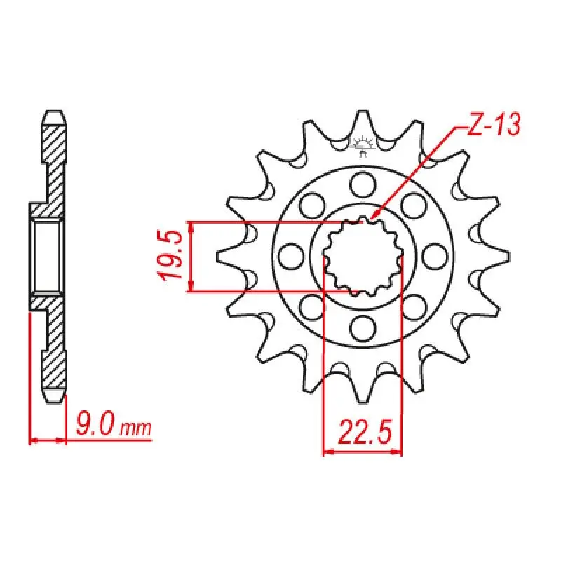 Jt Sprocket Front 520 13T 1