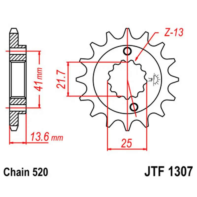 Jt Sprocket Front 520 14T 1