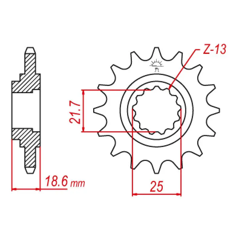 Jt Sprocket Front 520 15T 1