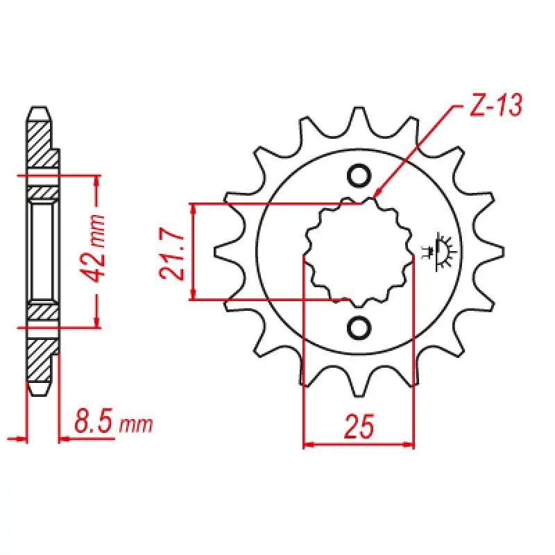 Jt Sprocket Front 520 16T 1