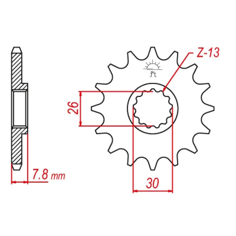 Jt Sprocket Front 520 18T 1